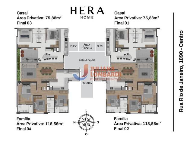#22 - Apartamento para Venda em Cascavel - PR