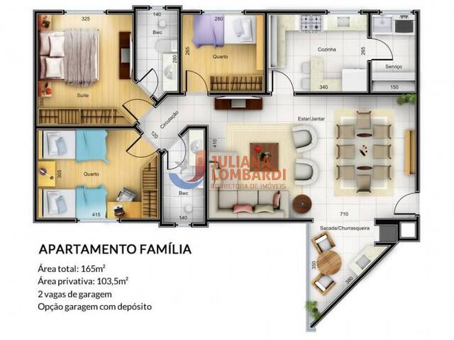 #34 - Apartamento para Venda em Cascavel - PR